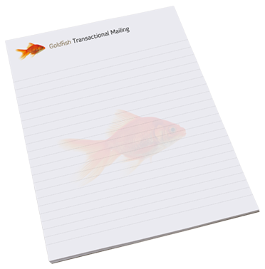 A5 Printed Notepads | Promotional Logo Notepads Tear Away Pads A5 Size