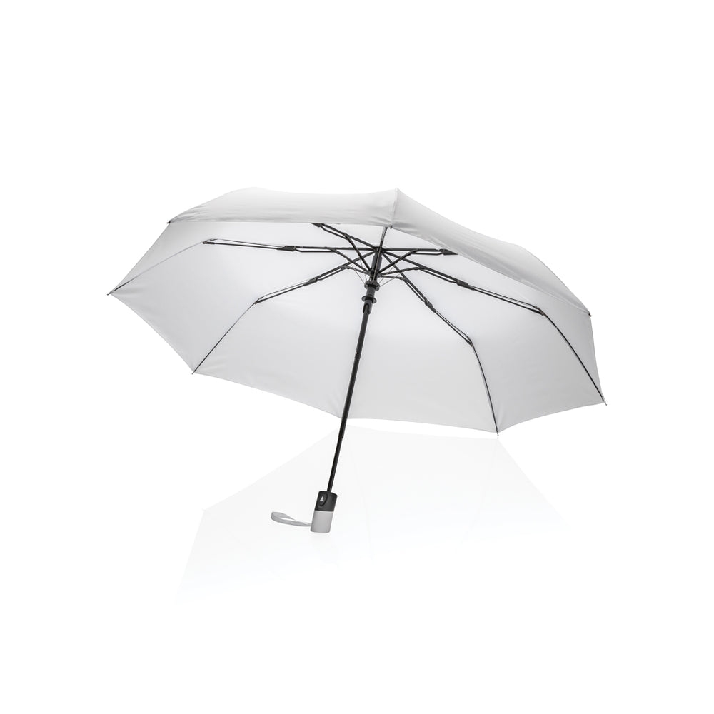 Branded 21" Impact AWARE™ RPET 190T mini auto open umbrella