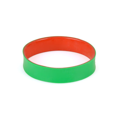 Branded Double Sided Silicon Wrist Band