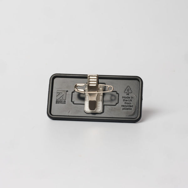 Chalkboard Name Badge - Low Window - Combo Clip