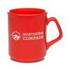 SPARTA Glazed Ceramic Mug Red