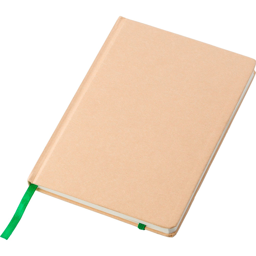 Branded Cantel Recycled paper notebook (approx. A5)