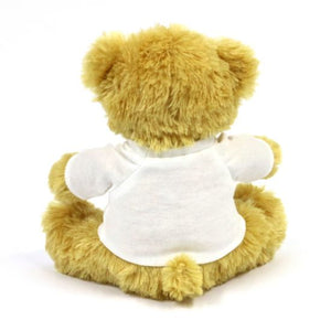 Printed 20cm Elizabeth Bear - White T-shirt