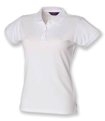 Henbury Ladies Coolplus® Wicking Piqué Polo Shirt