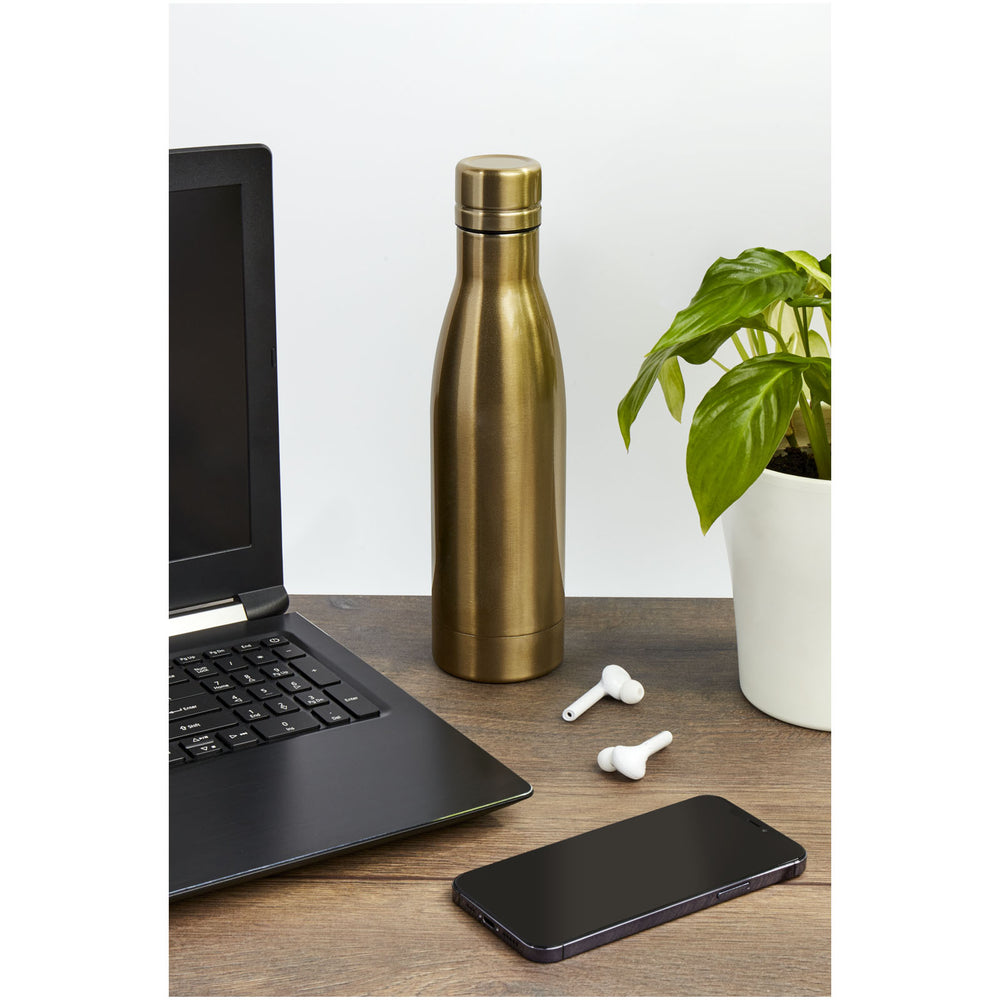 Branded Vasa 500 ml copper vacuum insulated water bottle