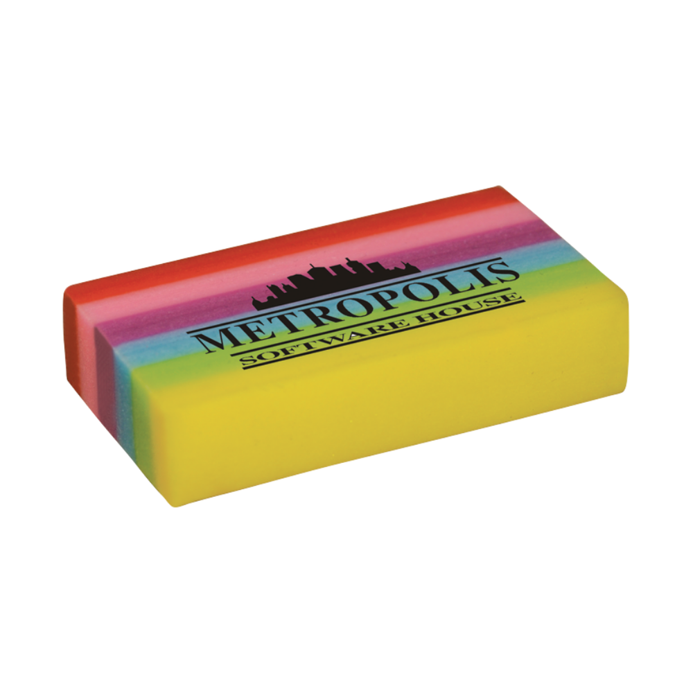 Branded Rainbow Eraser