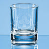 Branded 50ml Round Hot Shot Tot Glass