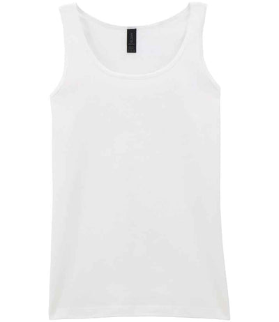 Gildan Ladies SoftStyle® Tank Top White