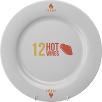 12 Inch Winged Plate