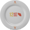 Branded 12 Inch Winged Plate