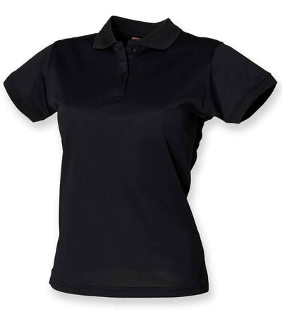 Henbury Ladies Coolplus® Wicking Piqué Polo Shirt