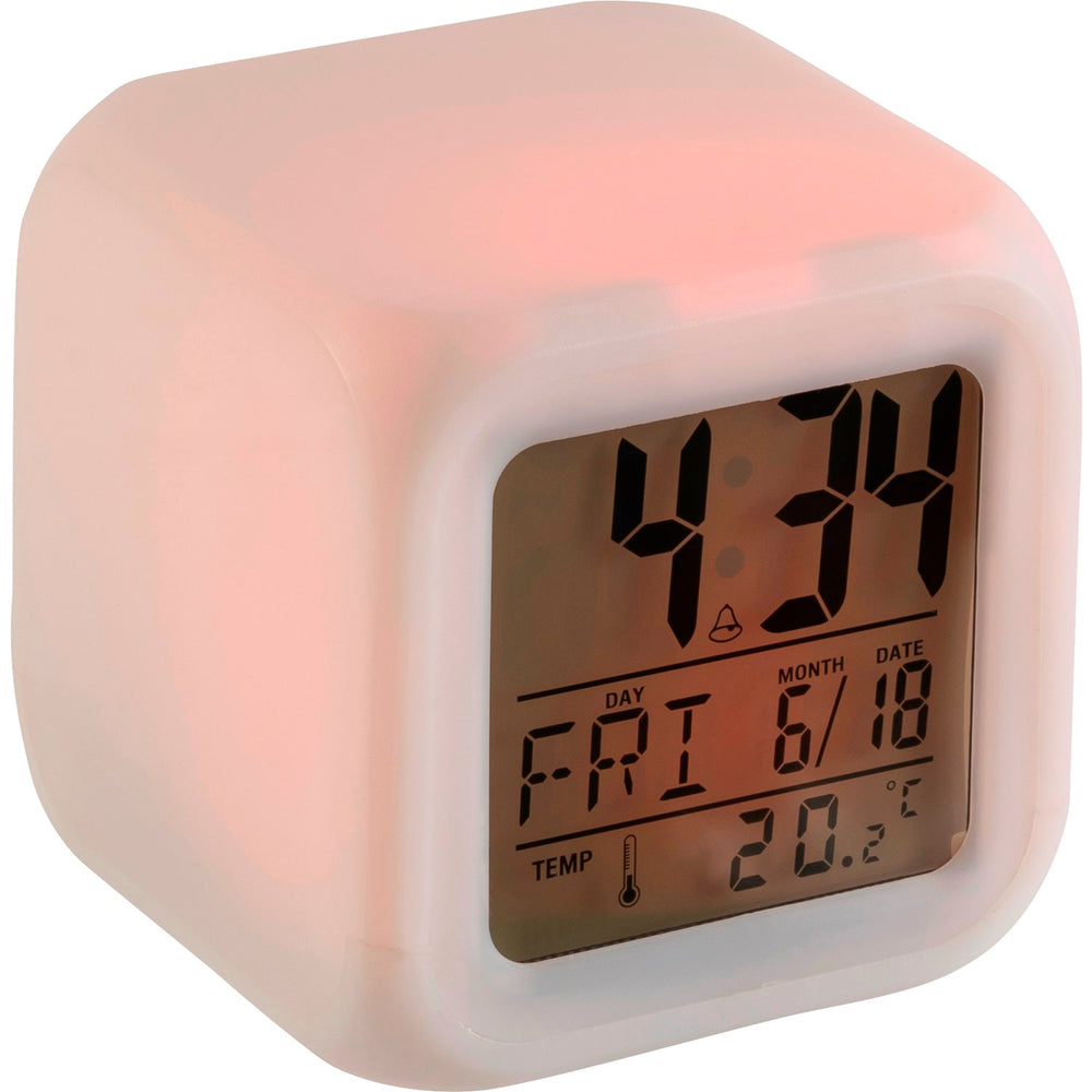 Branded Finkelgate Cube alarm clock