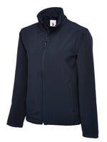 Branded Classic Full Zip Soft Shell Jacket