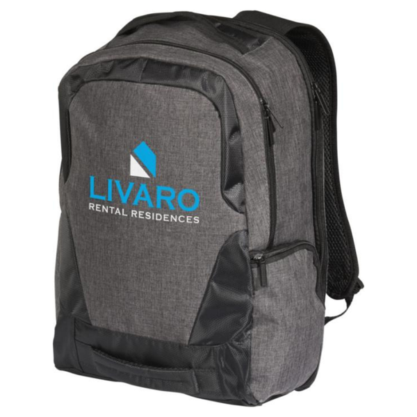 Branded Overland 17" TSA laptop backpack 18L