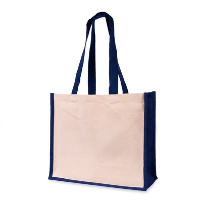 Keswick Jute & Canvas Bag