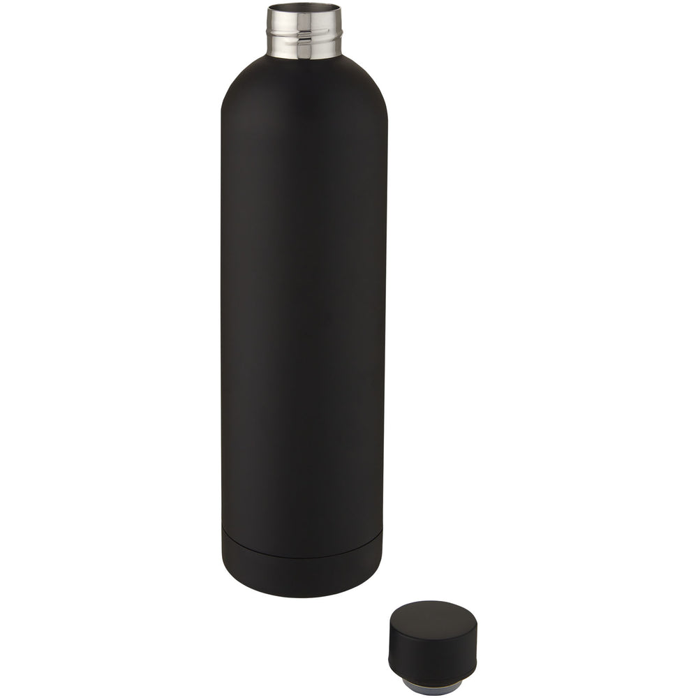 Branded Spring 1 L copper vacuum insulated bottle