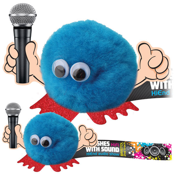 Music Themed Logobug Handholders