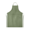 Hemp adjustable apron 200 gr/m² Green