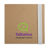 Branded Recycled Carton Notebook with memo set and pen