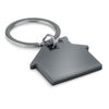 Branded House shape plastic key ring