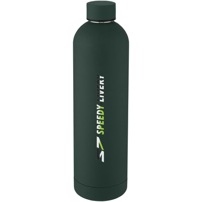 Branded Spring 1 L copper vacuum insulated bottle