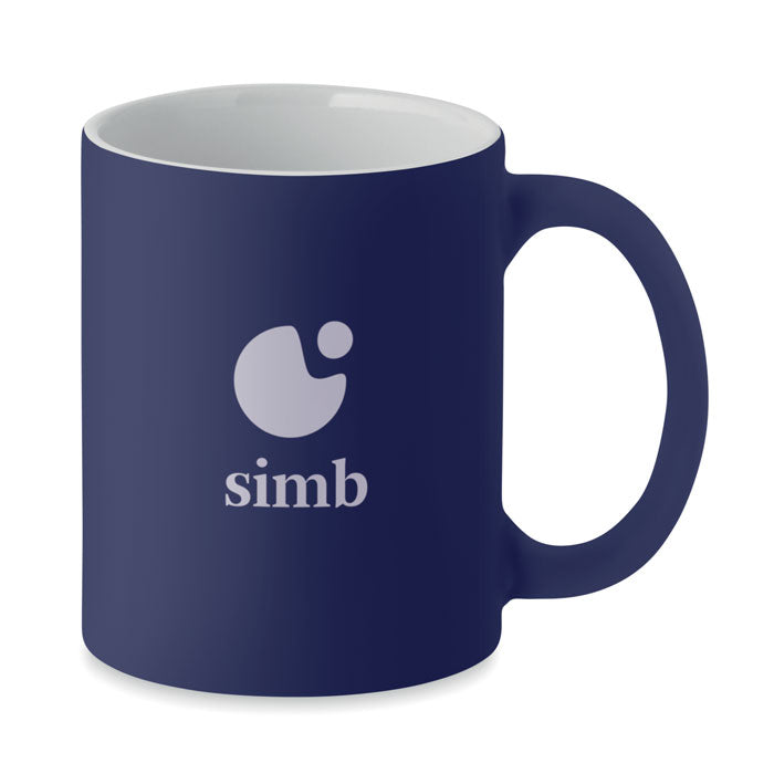 Branded Matt coloured mug 300 ml