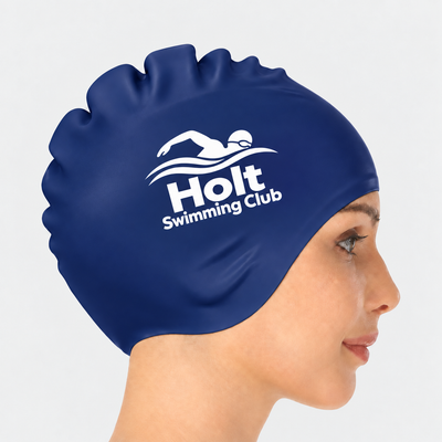 Logo Branded Silicone Swimming Hat