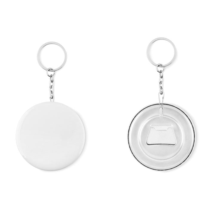Branded Key ring with bottle opener