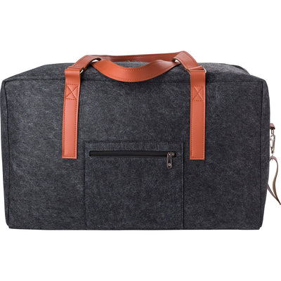Branded Gorphwysfa RPET felt travel bag