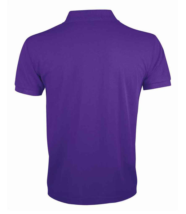 SOL'S Prime Poly/Cotton Piqué Polo Shirt Dark Purple