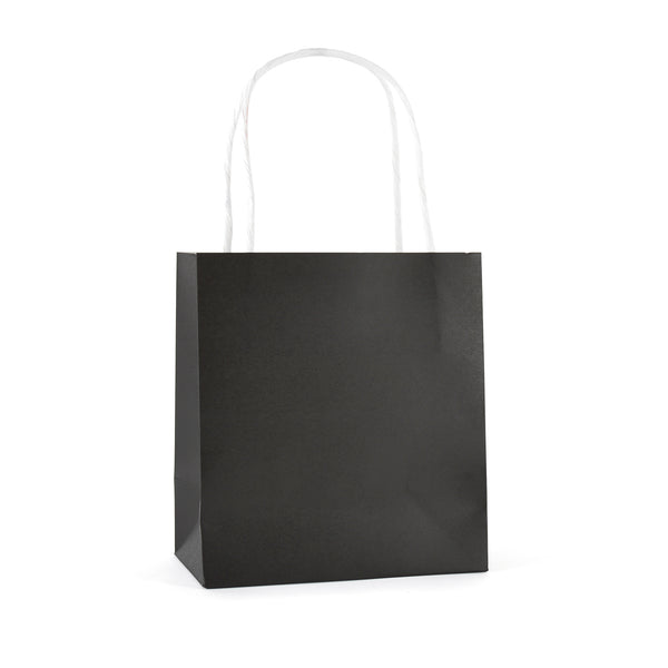 Branded Brunswick Small 230gsm paper bag with twisted paper handles