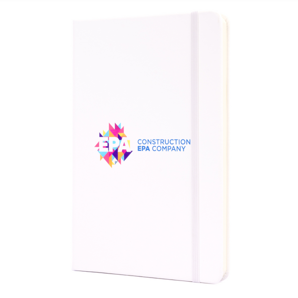 Branded Budget A5 Soft Touch Notebook | Low Cost A5 PU Notebook