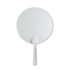 Branded Manual hand fan with frosted surface