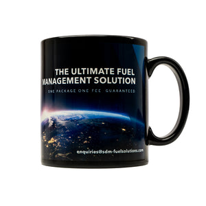 Cambridge Black Full Colour Mug
