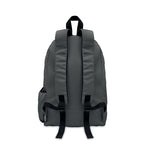 Branded 600D RPET polyester backpack