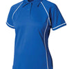 Finden and Hales Ladies Performance Piped Polo Shirt