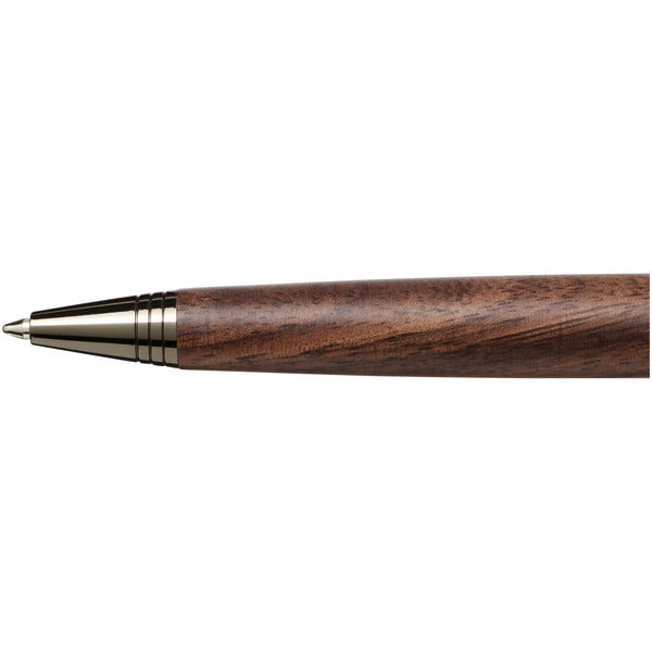 Branded Loure wood barrel ballpoint pen