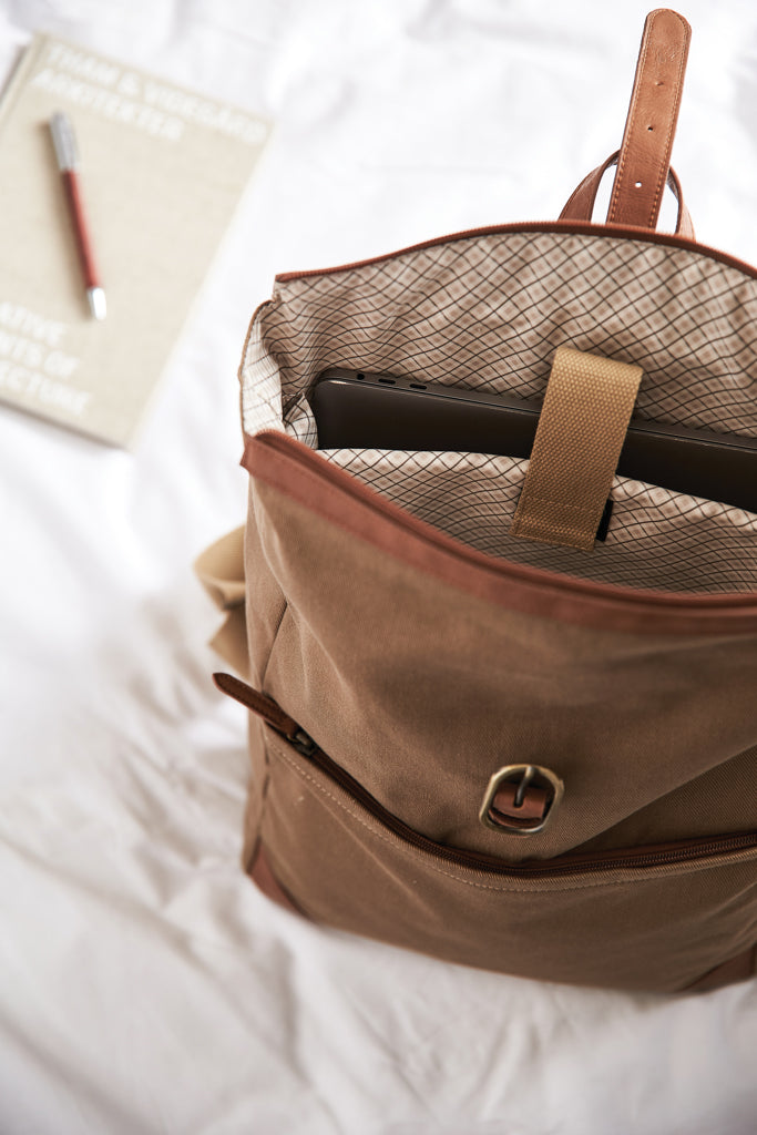 Branded VINGA Sloane rucksack RCS recycled polyester