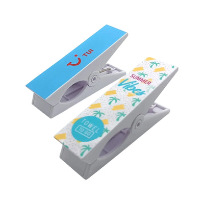 Branded Beach Towel Peg Clip for Lounger