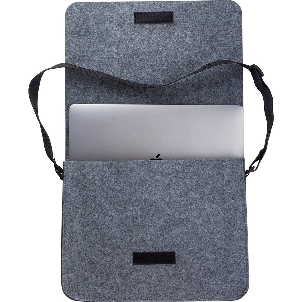 Ruspidge RPET felt laptop backpack