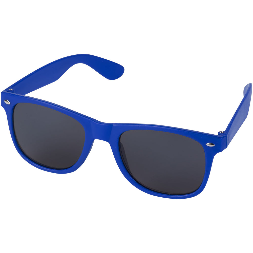 Branded Sun Ray recycled plastic sunglasses
