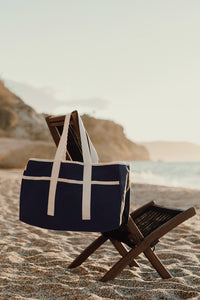 VINGA Volonne AWARE™ recycled canvas beach bag