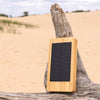 Sunwick 10.000 mAh Bamboo solar powerbank