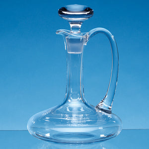 1ltr Handmade Handled Wine Carafe