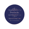 Branded Recycled Large Leather Round Coaster