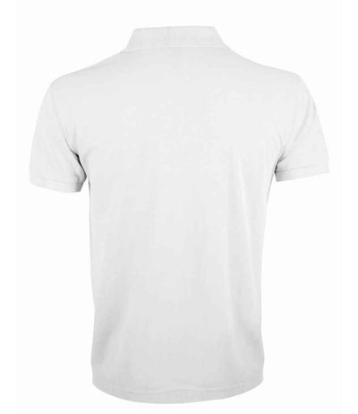 SOL'S Prime Poly/Cotton Piqué Polo Shirt White