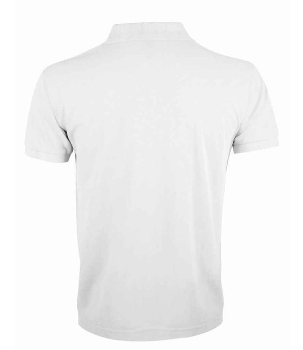 SOL'S Prime Poly/Cotton Piqué Polo Shirt White