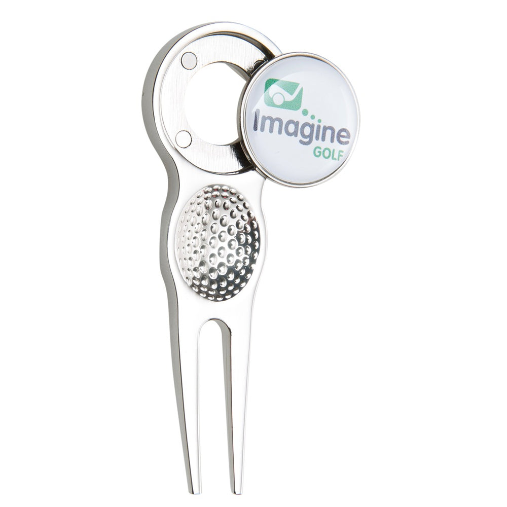 Quad Magnetic Golf Fork - 82mm x 28mm x 5mm