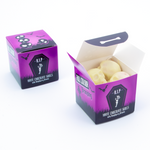 Halloween, Eco Maxi Cube, White Chocolate Skulls, x4 Bespoke