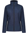 Regatta Ladies Octagon II Soft Shell Jacket Navy/Seal Grey